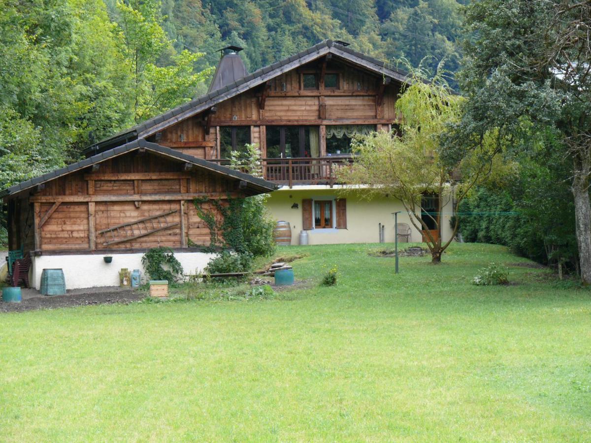 Magnifique Chalet Dans La Vallee De Chamonix Servoz Exterior foto