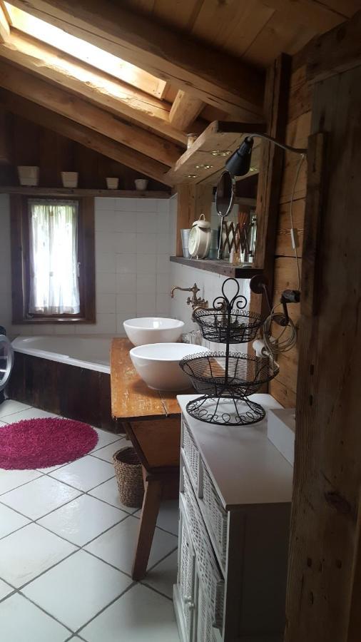 Magnifique Chalet Dans La Vallee De Chamonix Servoz Exterior foto