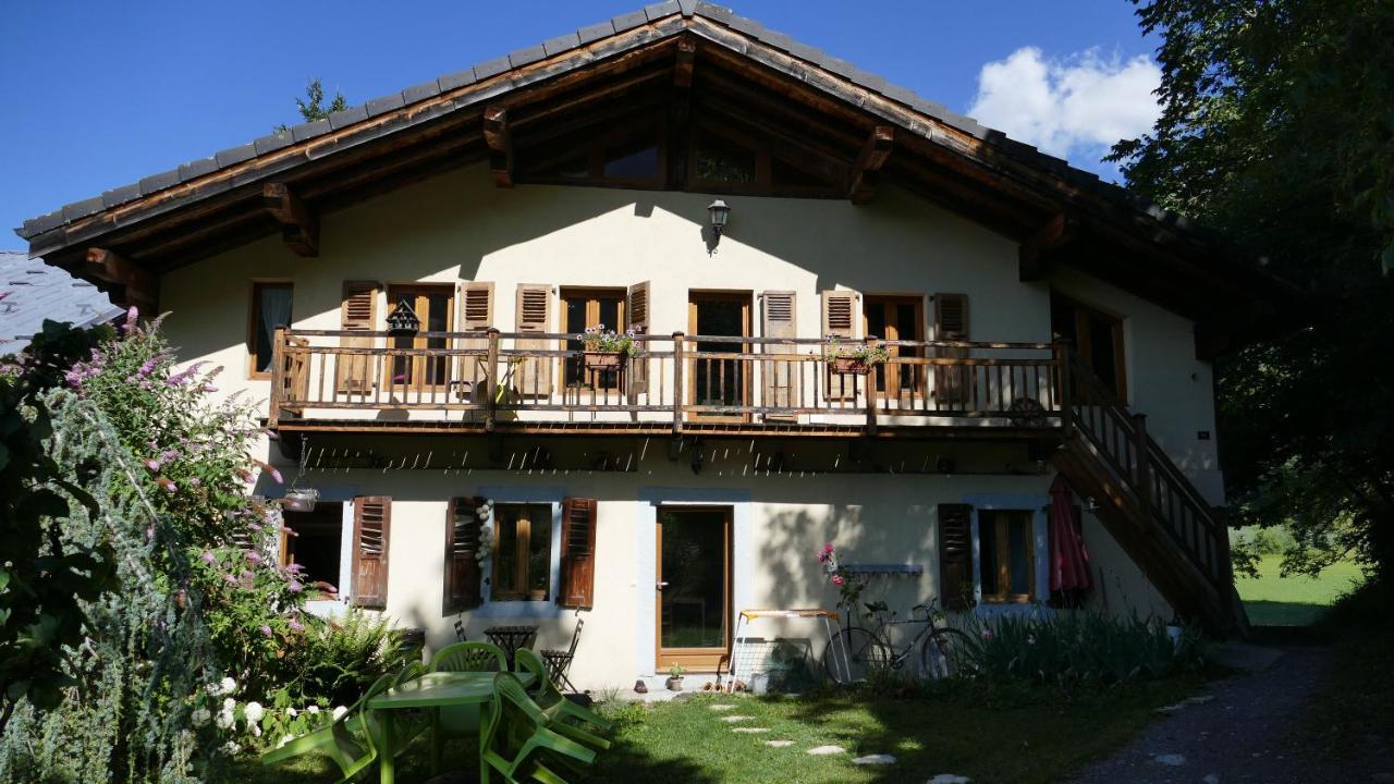 Magnifique Chalet Dans La Vallee De Chamonix Servoz Exterior foto